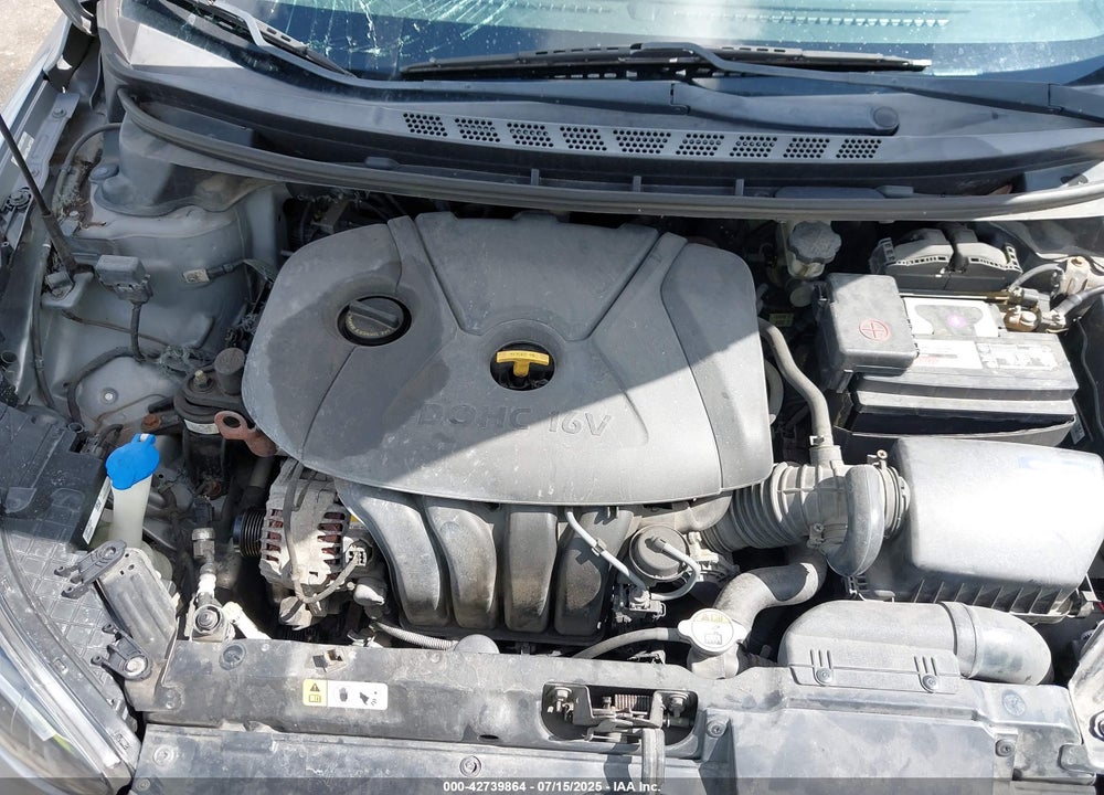 2013 HYUNDAI ELANTRA VIN: KMHDH4AE9DU683788
