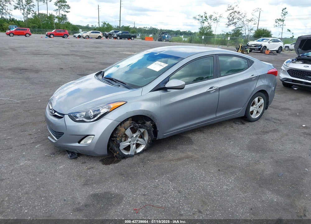 2013 HYUNDAI ELANTRA VIN: KMHDH4AE9DU683788