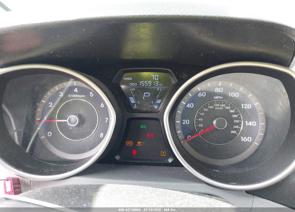2013 HYUNDAI ELANTRA VIN: KMHDH4AE9DU683788