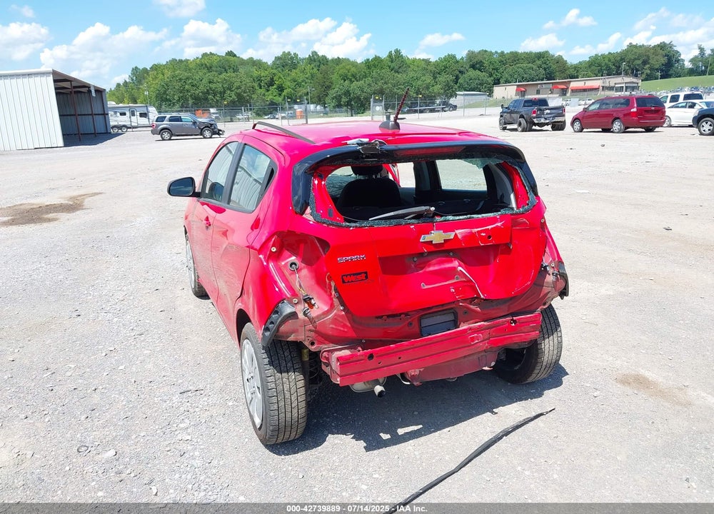 2017 CHEVROLET SPARK LS MANUAL VIN: KL8CA6SAXHC765156