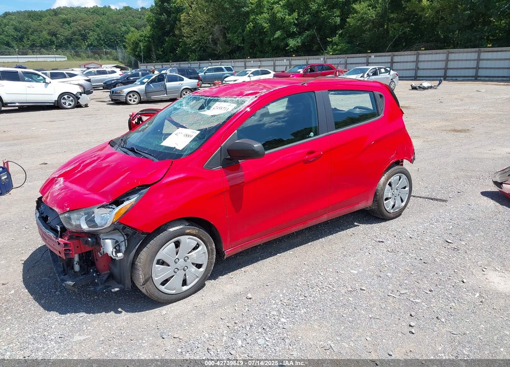 2017 CHEVROLET SPARK LS MANUAL VIN: KL8CA6SAXHC765156