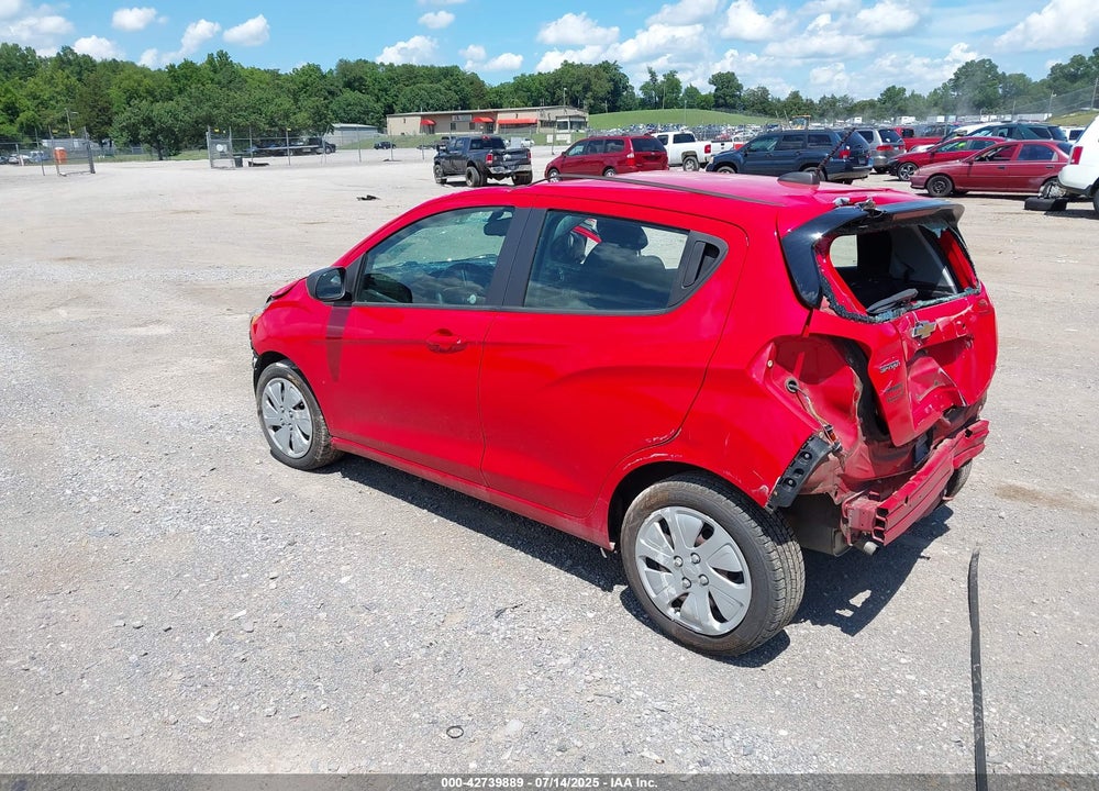 2017 CHEVROLET SPARK LS MANUAL VIN: KL8CA6SAXHC765156