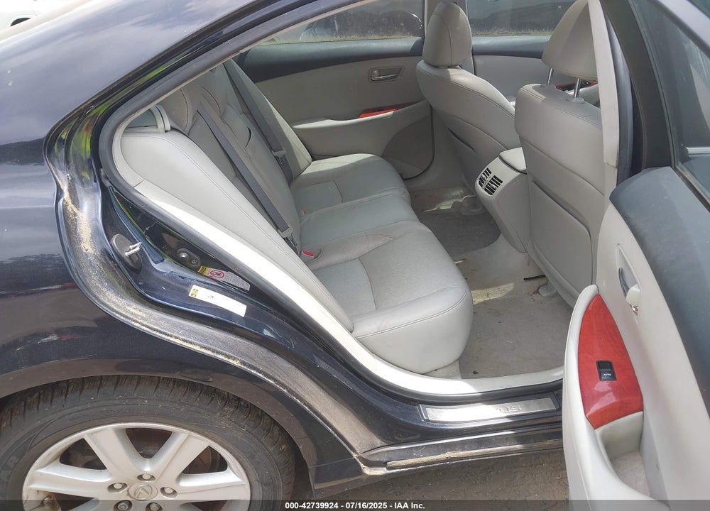 2008 LEXUS ES350 VIN: JTHBJ46G782234913