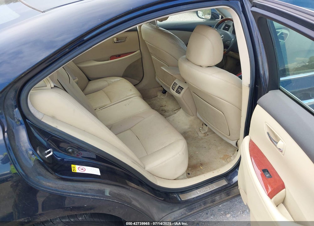 2007 LEXUS ES 350 VIN: JTHBJ46G872138397