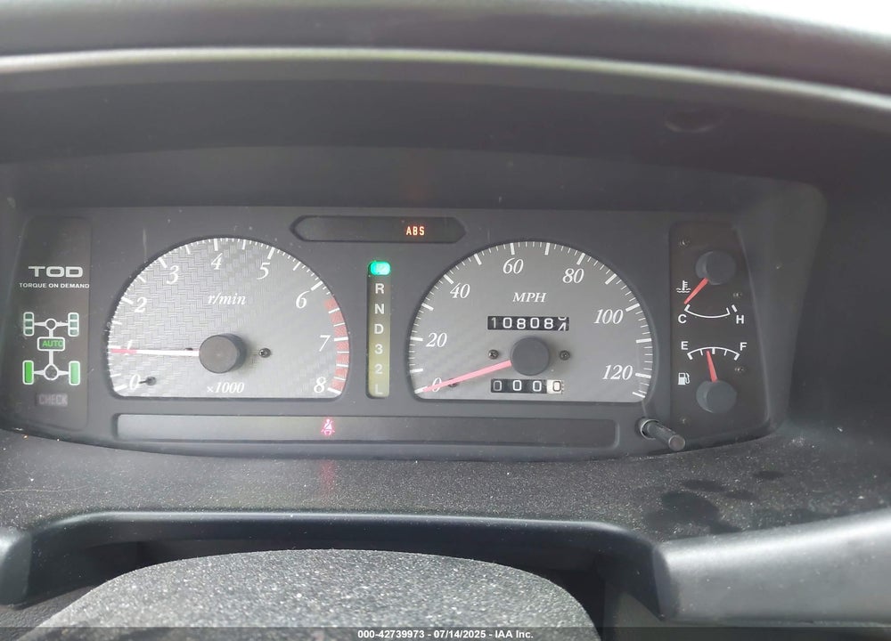 1999 ISUZU VEHICROSS VIN: JACCN57X9X7991827