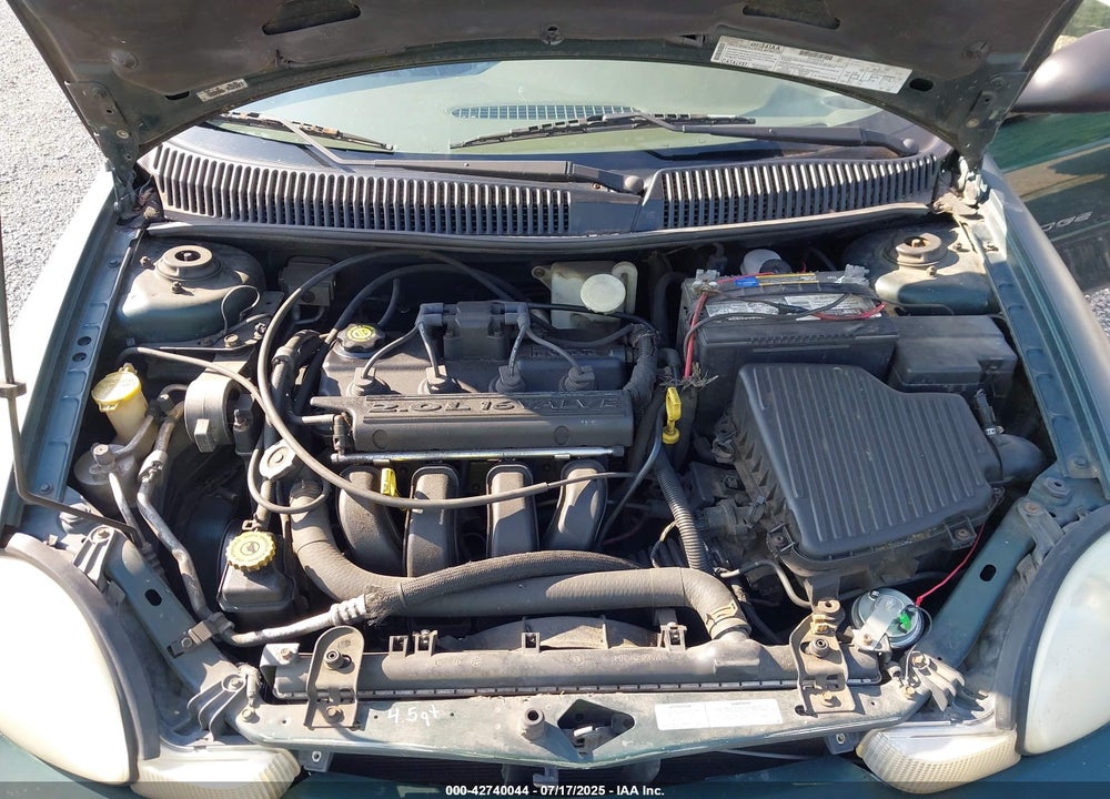 2000 DODGE NEON HIGHLINE VIN: 1B3ES46CXYD817474