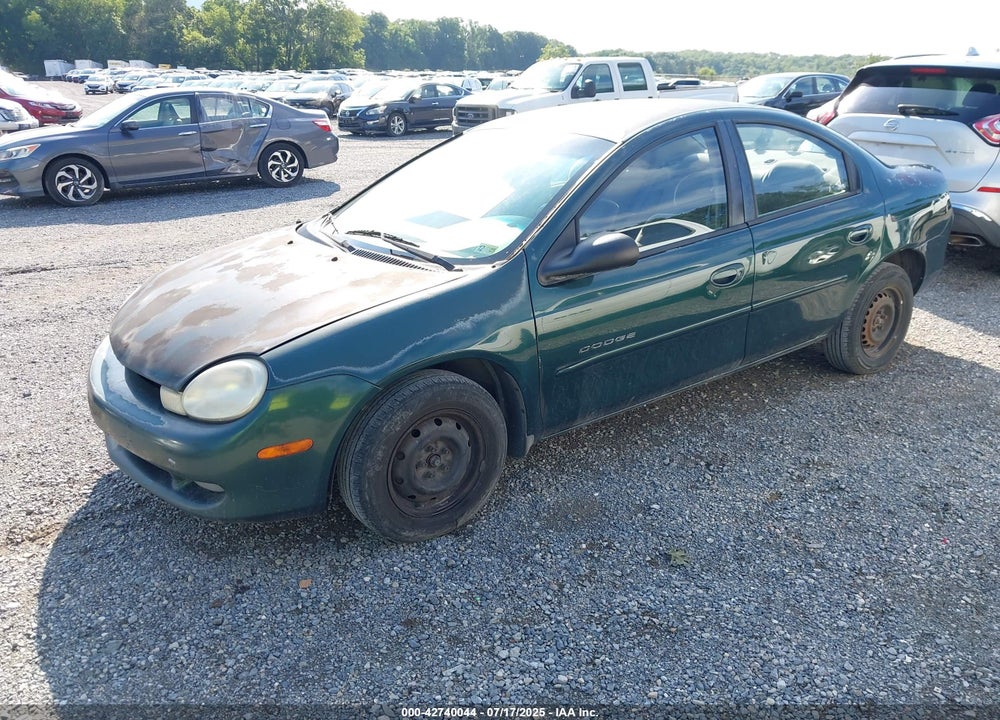 2000 DODGE NEON HIGHLINE VIN: 1B3ES46CXYD817474