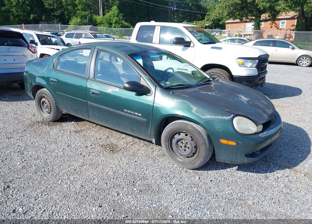2000 DODGE NEON HIGHLINE VIN: 1B3ES46CXYD817474