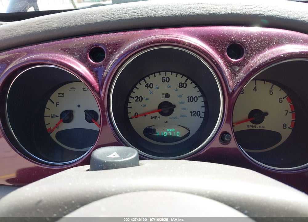 2001 CHRYSLER PT CRUISER VIN: 3C8FY4BB51T622136