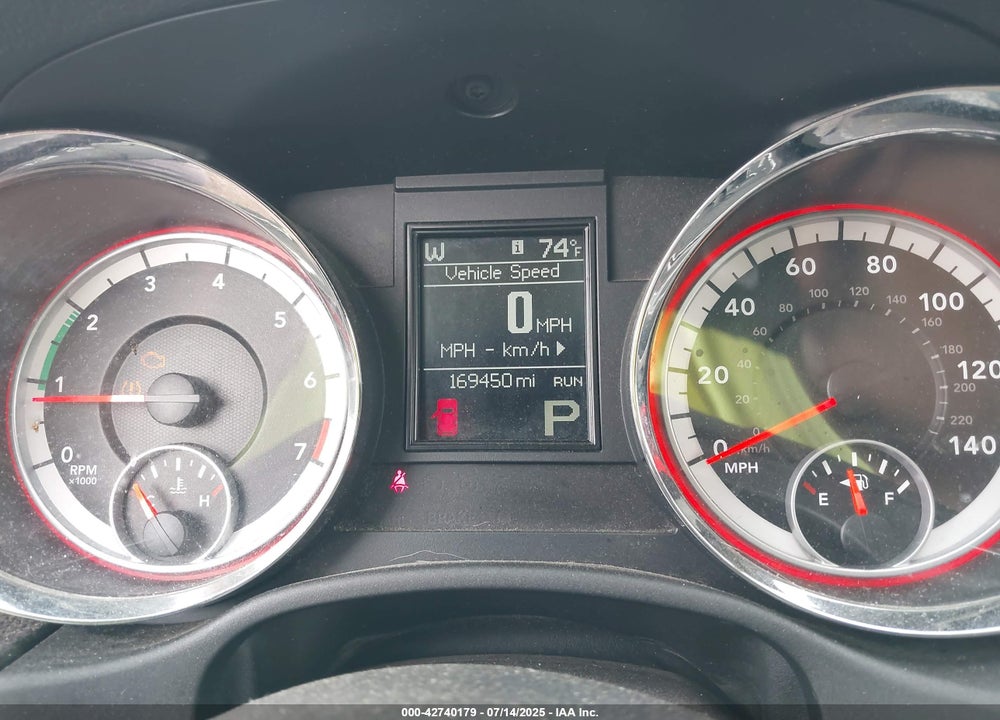 2012 DODGE DURANGO VIN: 1C4RDJAG0CC295066