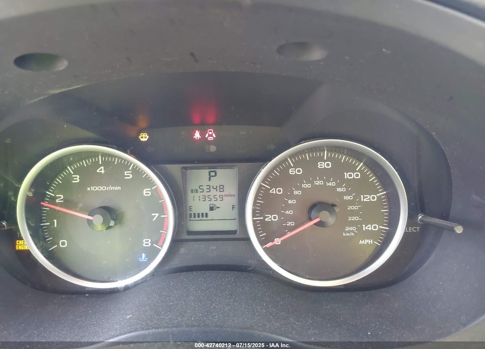 2015 SUBARU FORESTER VIN: JF2SJADC7FH836254