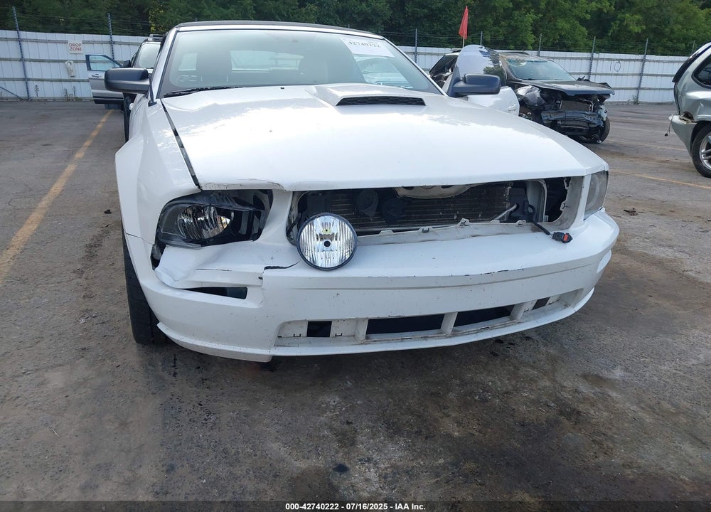 2007 FORD MUSTANG VIN: 1ZVHT85HX75318578