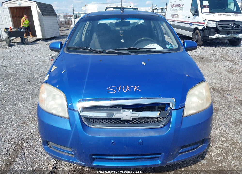 2009 CHEVROLET AVEO LT VIN: KL1TD56E59B337225
