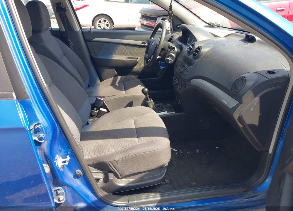 2009 CHEVROLET AVEO LT VIN: KL1TD56E59B337225