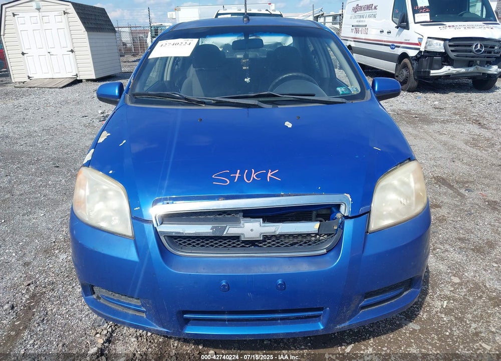 2009 CHEVROLET AVEO LT VIN: KL1TD56E59B337225