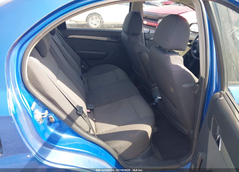 2009 CHEVROLET AVEO LT VIN: KL1TD56E59B337225