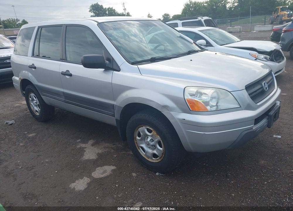 2005 HONDA PILOT VIN: 2HKYF18165H570678