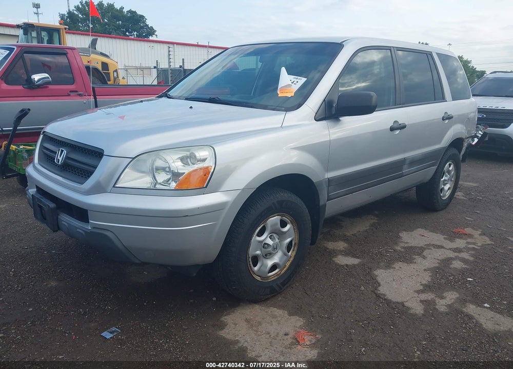 2005 HONDA PILOT VIN: 2HKYF18165H570678