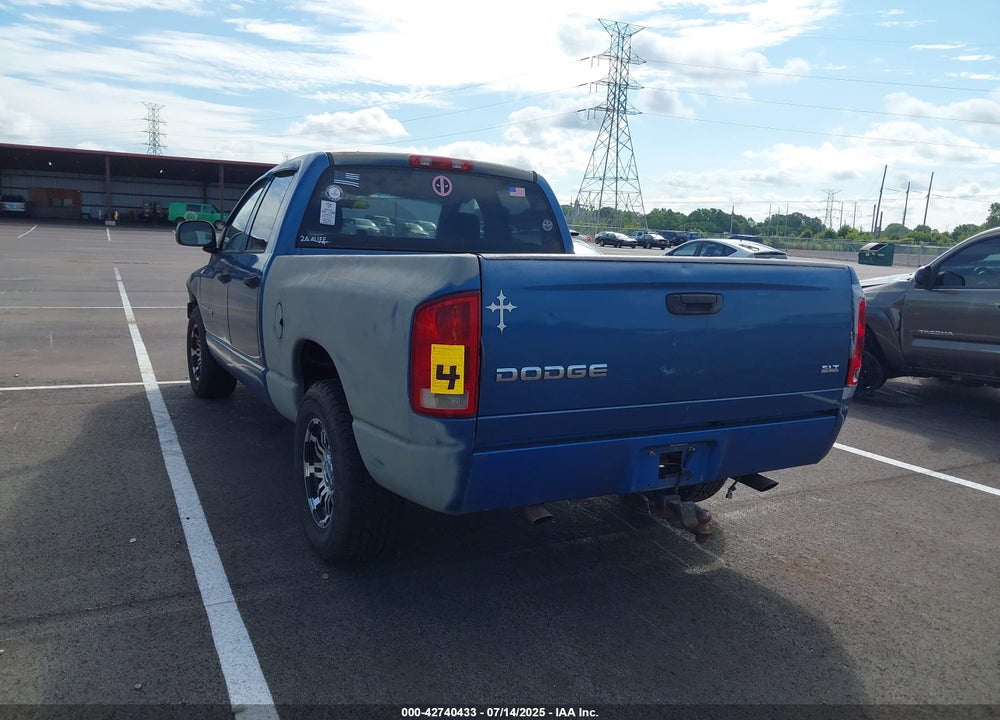 2003 DODGE RAM 1500 SLT/LARAMIE/ST VIN: 1D7HA18Z63S103821