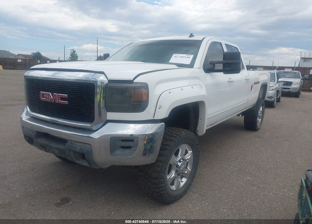 2015 GMC SIERRA 2500HD SLE VIN: 1GT12YE84FF151389