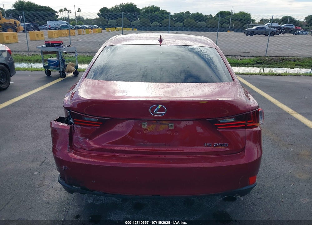 2015 LEXUS IS 250 VIN: JTHBF1D22F5070781