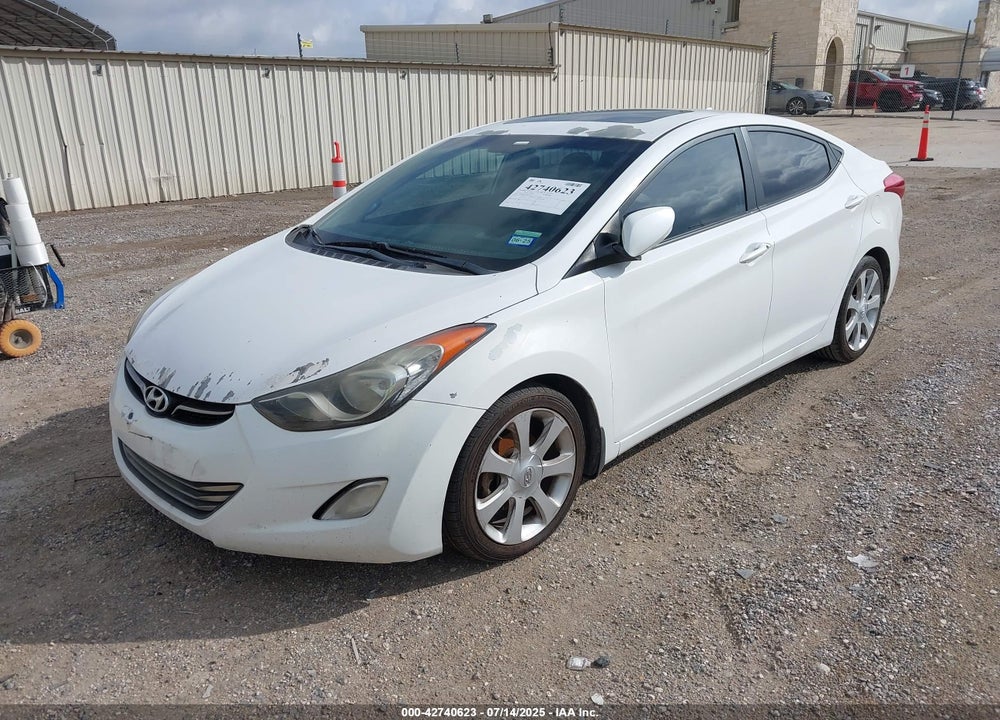 2013 HYUNDAI ELANTRA VIN: 5NPDH4AE0DH231162