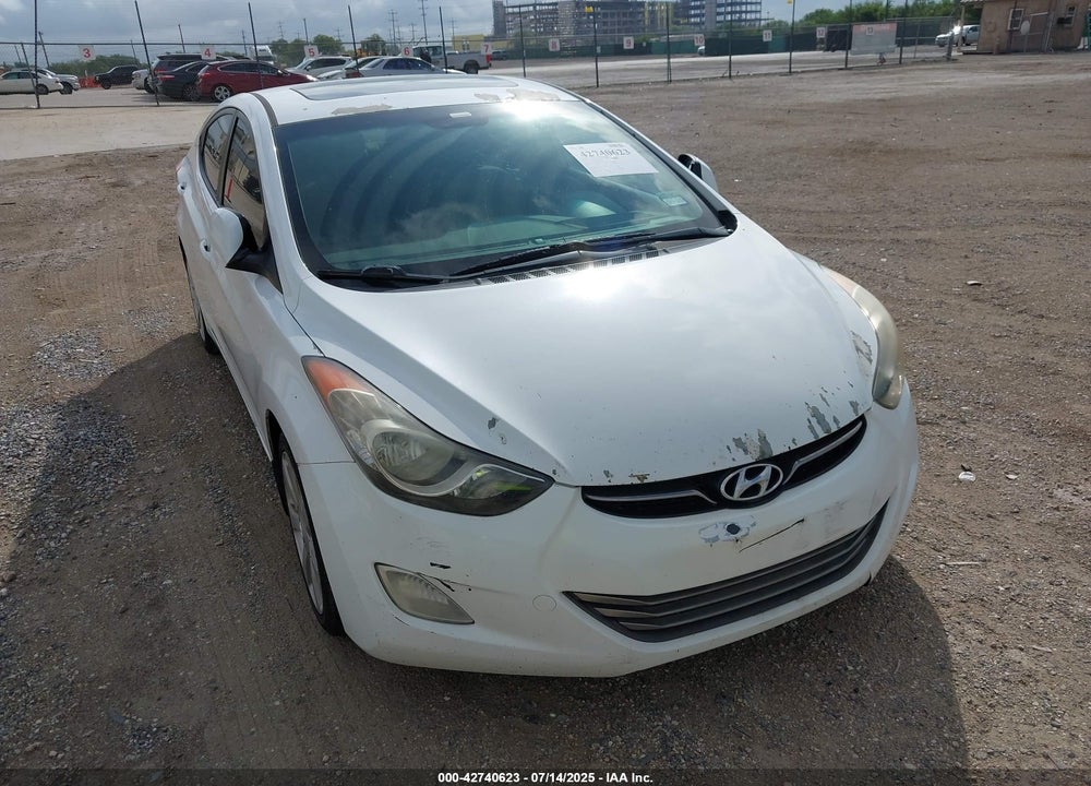 2013 HYUNDAI ELANTRA VIN: 5NPDH4AE0DH231162
