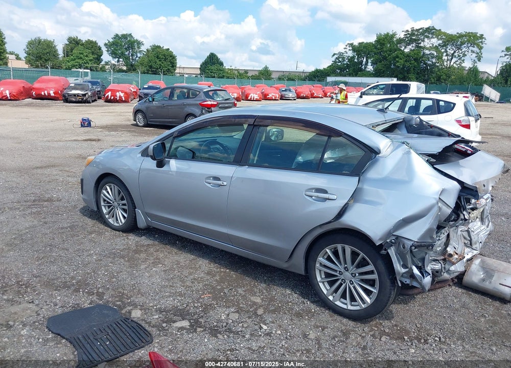 2012 SUBARU IMPREZA VIN: JF1GJAD60CH021698