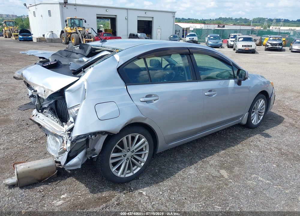2012 SUBARU IMPREZA VIN: JF1GJAD60CH021698