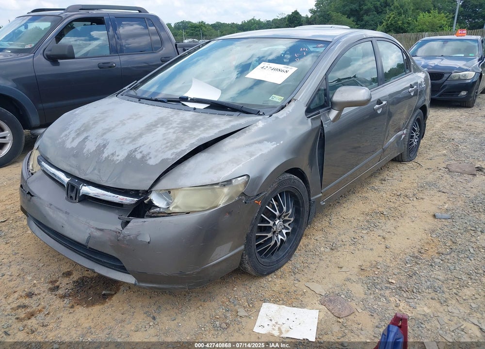 2007 HONDA CIVIC LX VIN: 1HGFA16547L033268