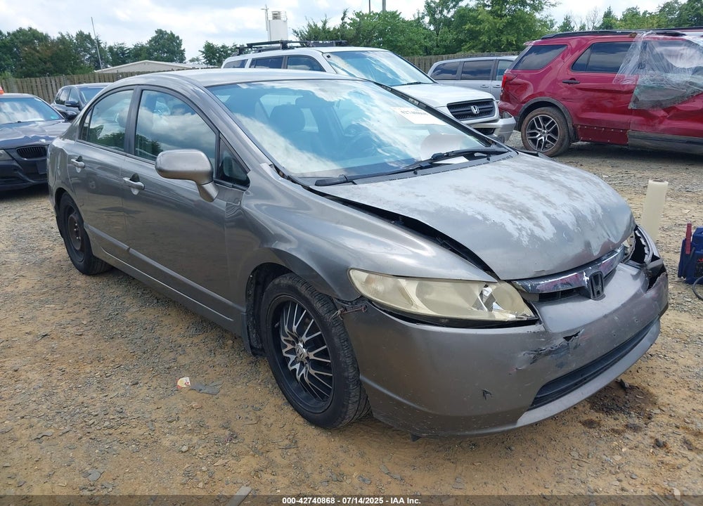 2007 HONDA CIVIC LX VIN: 1HGFA16547L033268