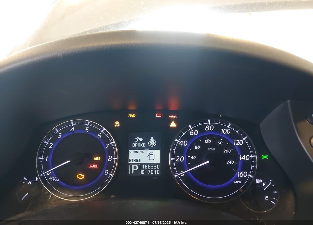 2012 INFINITI EX35 VIN: JN1AJ0HR0CM450218