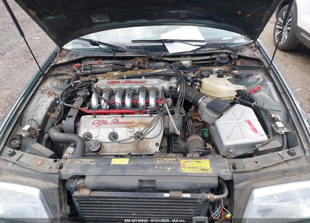 1991 ALFA ROMEO 164 L VIN: ZAREA43L7M6179954