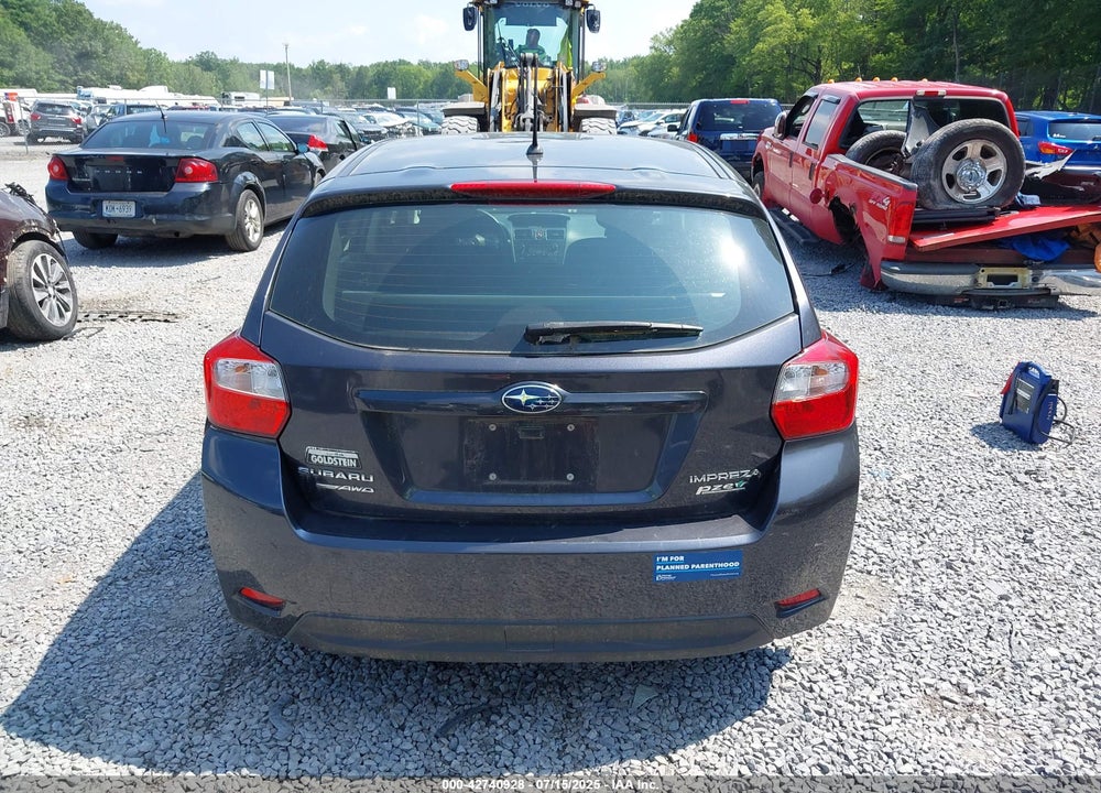 2013 SUBARU IMPREZA VIN: JF1GPAC66D2896286
