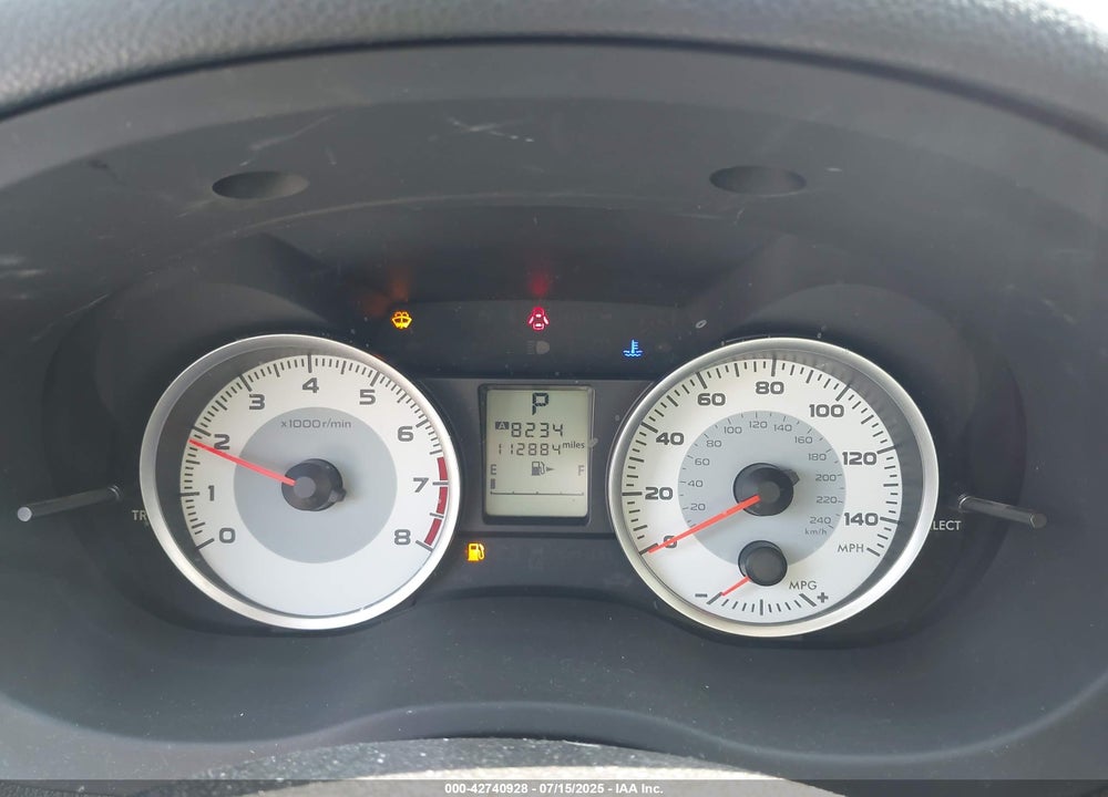 2013 SUBARU IMPREZA VIN: JF1GPAC66D2896286