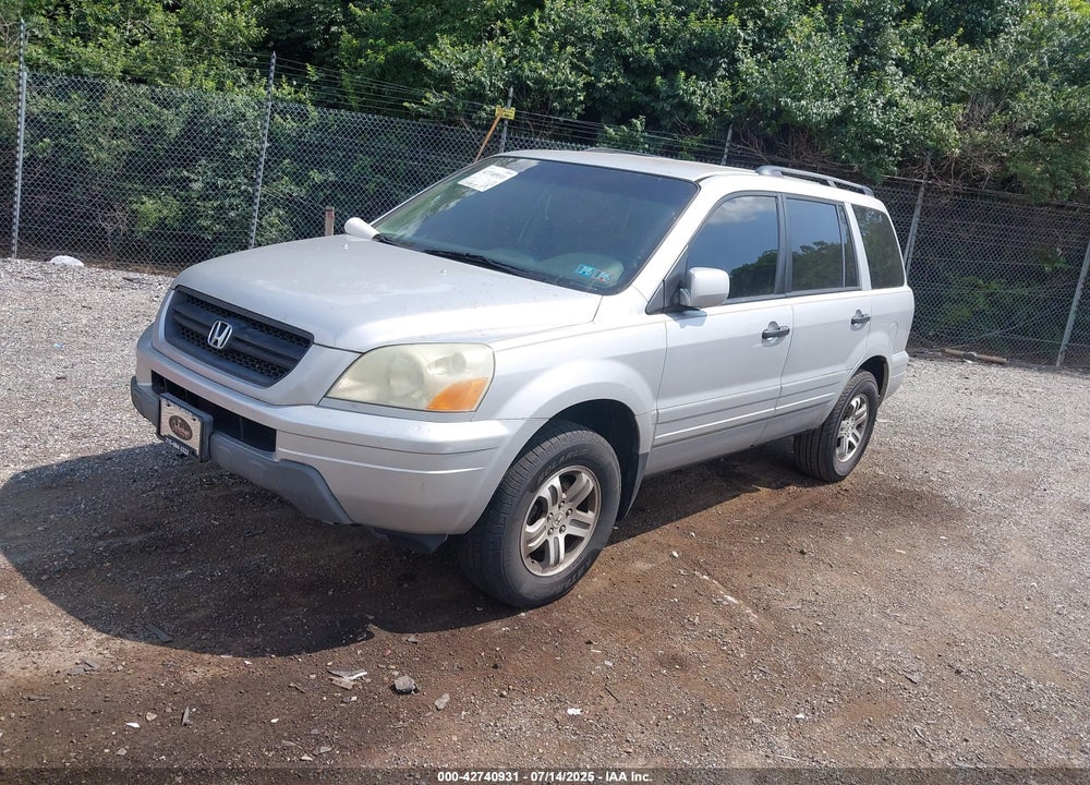 2004 HONDA PILOT EX VIN: 2HKYF18474H558466