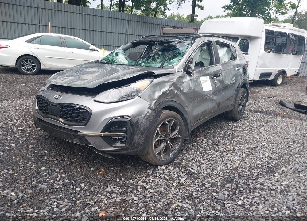 2021 KIA SPORTAGE VIN: KNDPRCA67M7847913