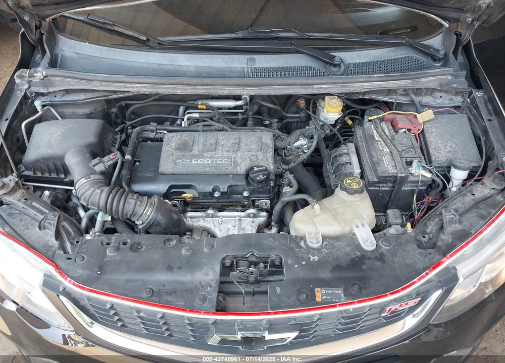 2018 CHEVROLET SONIC VIN: 1G1JF6SB1J4127282