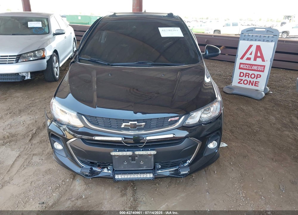 2018 CHEVROLET SONIC VIN: 1G1JF6SB1J4127282