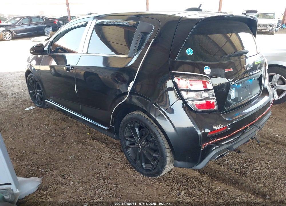 2018 CHEVROLET SONIC VIN: 1G1JF6SB1J4127282