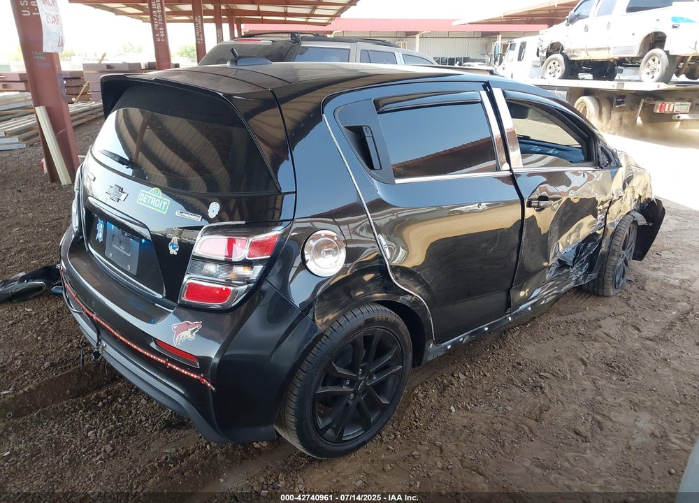 2018 CHEVROLET SONIC VIN: 1G1JF6SB1J4127282