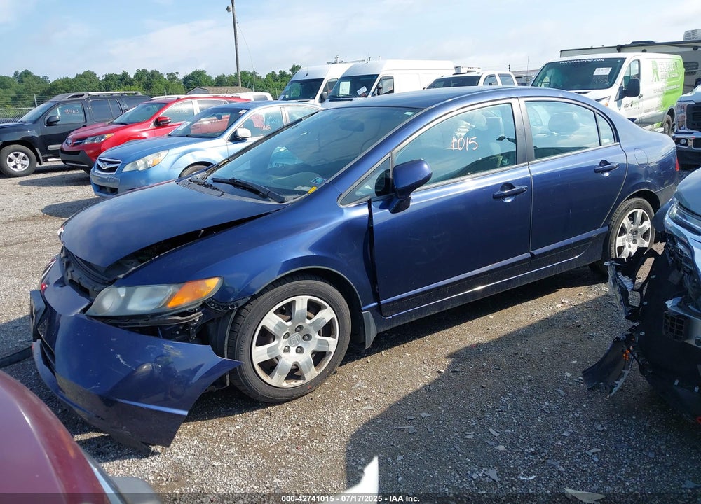 2007 HONDA CIVIC VIN: 1HGFA16557L136361