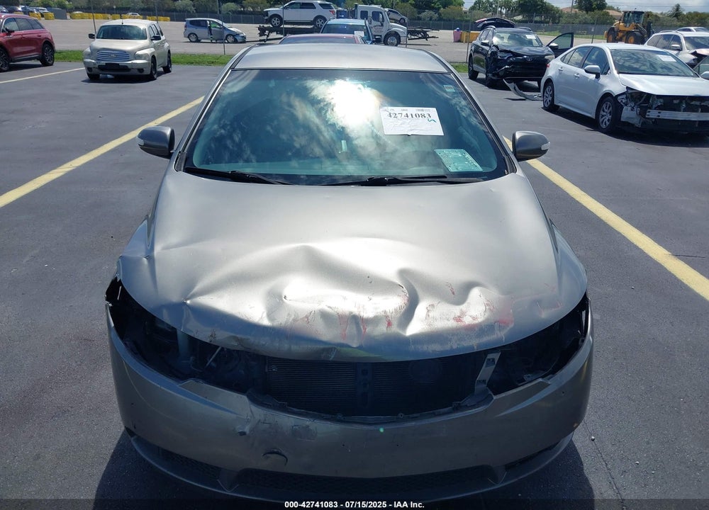 2010 KIA FORTE EX VIN: KNAFU4A2XA5844621