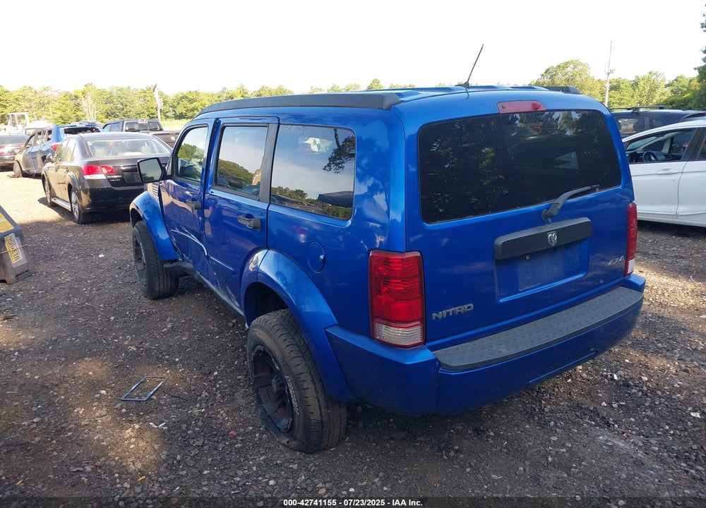 2008 DODGE NITRO VIN: 1D8GU28K18W126673