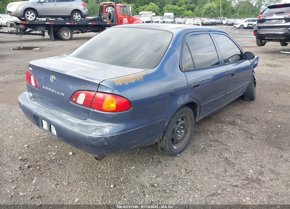 1999 TOYOTA COROLLA CE VIN: 2T1BR12E2XC110044
