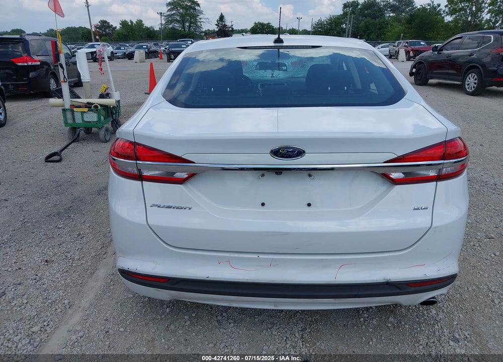 2018 FORD FUSION VIN: 3FA6P0H7XJR190467