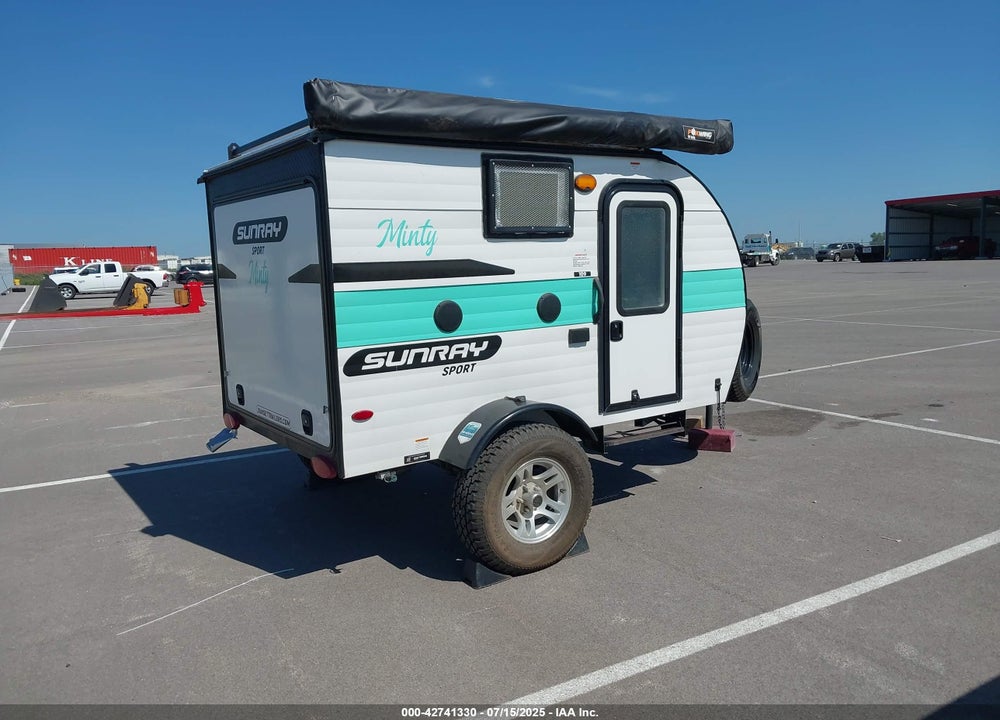 2022 SUNSET SUNRAY SPORT 109 TRAVEL TRAILER 12 FT VIN: 7J3S1EA14NS006336