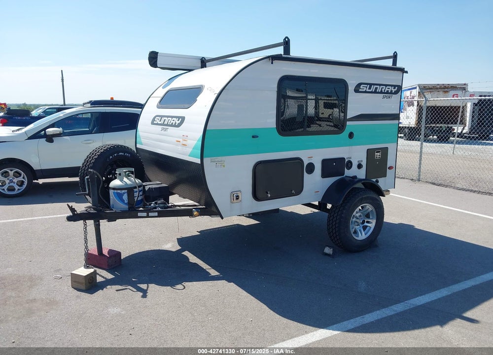 2022 SUNSET SUNRAY SPORT 109 TRAVEL TRAILER 12 FT VIN: 7J3S1EA14NS006336