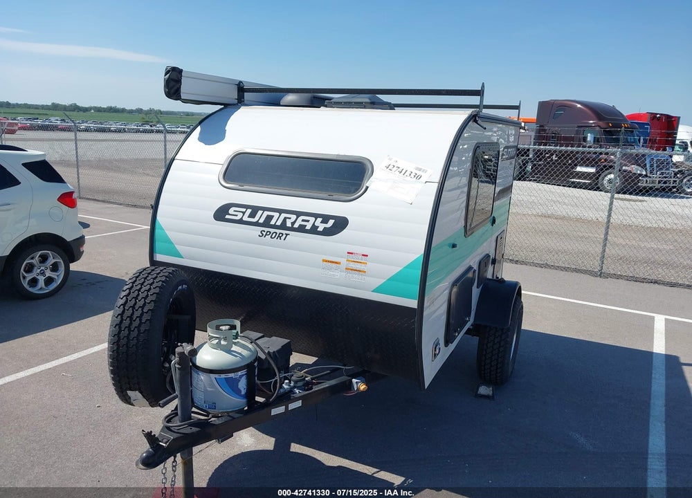 2022 SUNSET SUNRAY SPORT 109 TRAVEL TRAILER 12 FT VIN: 7J3S1EA14NS006336