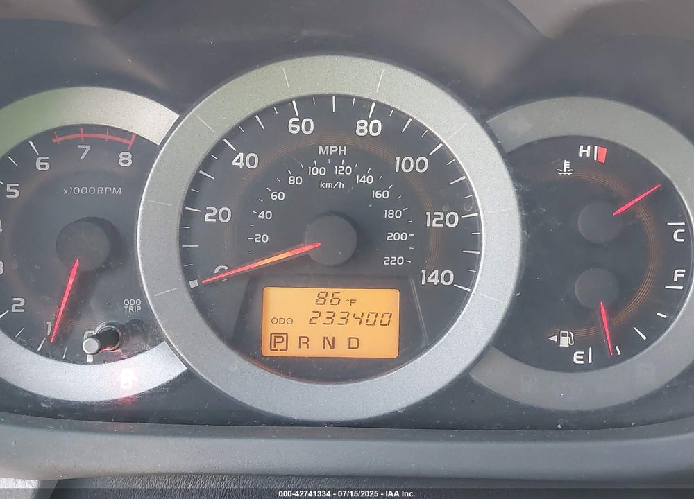 2009 TOYOTA RAV4 VIN: 2T3ZF33V49W015124